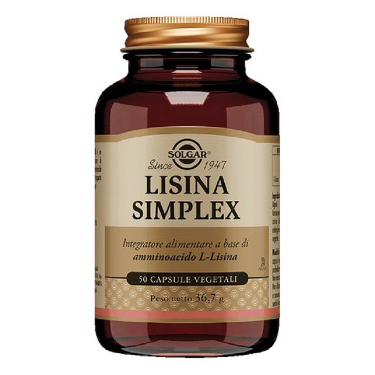 LISINA SIMPLEX 50CPS VEGETALI